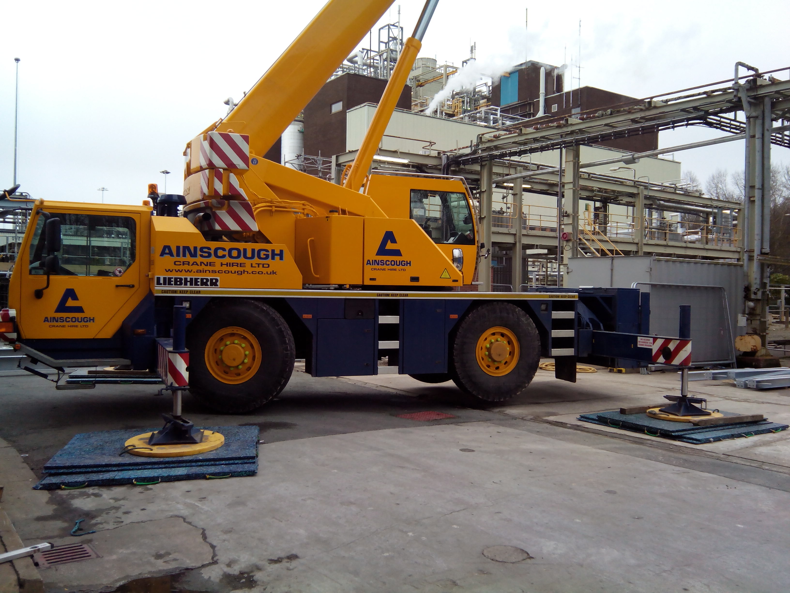 大噸位工程車支腿墊板